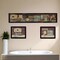 Homeroots Set Of Three COUNTRY BATH 1 3 Black Framed Print Bathroom Wall Art, 3PK 405635 - alternate 3