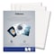 Fellowes Self-Adhesive Laminating Pouches, 5 mil, 9" x 11.5", Gloss Clear, PK5 52205 - alternate 1