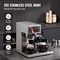 Vevor 12 Cups Commercial Drip Coffee Maker with 3 Glass Carafes and 3 Warmers Office FRB-286-BD3 - alternate 4