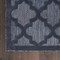 Homeroots 6' Navy Blue And Ivory Geometric Indoor Outdoor Area Rug 556292 - alternate 3