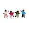 Plantoys Wooden Doll Family, Medium Skin Tone 1345 - alternate 2