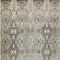 Homeroots 3' X 5' Linen Black And Brown Floral Washable Indoor Outdoor Area Rug 606242 - alternate 4