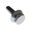 Zoro Select Not Graded, M10-1.50 Serrated Flange Bolt, Plain Stainless Steel, 35 mm L, 5 PK 31-MFH-10-35 - alternate 3