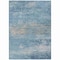 Homeroots 8' X 10' Sky Blue And Gray Abstract Washable Indoor Outdoor Area Rug 630852 - alternate 3