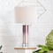 Jonathan Y Edward 27" Glass /Crystal LED Table Lamp, Rose Gold JYL1069B - alternate 4