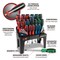 Performance Tool 44 pc. Screwdriver Set, Go-Thru Shank, Magnetic Tips, Storage Rack W1737 - alternate 4