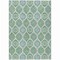 Homeroots 3' X 5' Sage Ivory And Teal Blue Floral Medallion Washable Indoor Outdoor Area Rug 614629 - alternate 4