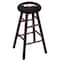 Holland Bar Stool Co Maple Bar Stool, Dark Cherry Finish, Arkansas Seat RC30MSDC - alternate 1