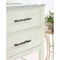 Amerock Carrione 5-1/16 in 128 mm Center-to-Center Marble Black/Satin Nickel Cabinet Pull BP36649MBKG10 - alternate 2