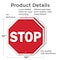 Signmission Stop, 10 inch X 10 inch, Aluminum Metal Signs, 2PK OC-A-2PACK-10-71 - alternate 2