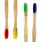 Pursonic 4 Pack Eco Bamboo Toothbrushes with Soft Nylon Bristles BBTB4 - alternate 2