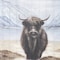 Homeroots Wild Ox Hand Painted Distressed Unframed Wall Art 609022 - alternate 4