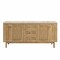 James Martin Vanities Laurent 72" Double Vanity, Light Natural Oak, w/ 3 CM Tajnar Eclos Top w/FreePower Wireless Charger 545-V72-LNO-FTJR - alternate 4