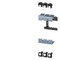 Siemens plug-in unit conversion kit for MCCB accessory for: circuit breaker 3-pole 3VA9143-0KP10 - alternate 1
