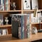 Acrimet Clear Plastic Bookends 1 Pair, Book Holder (Black), 2PK 290.7 - alternate 4