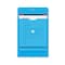 C-Line Products 8-1/2" x 11" Assorted Reusable Top Load XL Poly Envelope with String Closure, 24EA/DS, 6DS/CT 58020-DS - alternate 4