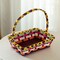Wickerwise Vibrant Wicker Gift Basket - Versatile Woven Basket with Handle for Easter Candy, Fruit,  QI004722 - alternate 4