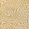 Homeroots 8' Gold And Ivory Round Abstract Washable Indoor Outdoor Area Rug 599714 - alternate 4