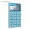 Deli NUSIGN Desktop Calculator, 12-Digit Wide Display, Dual Power, Blue, 10PK ENS041 - alternate 1