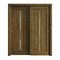Sartodoors Sliding Closet Bypass Doors 48 x 84 inches, Ego 5014 Marble Oak, Rails Hardware Set, Wood Solid B EGO5014DBD-DMR-4884 - alternate 1