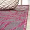 Jonathan Y Zinnia Modern Floral Textured Weave Fuchsia/Light Gray 4 ft. x 6 ft. Indoor/Outdoor Area Rug SMB110F-4 - alternate 4