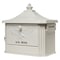 Architectural Mailboxes Hamilton Premium Post-Mount Security Mailbox, White HM200WAM - alternate 1