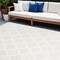 Homeroots 9' X 12' Ivory And White Indoor Outdoor Area Rug 522147 - alternate 1