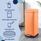 Happimess Betty Retro 8-Gallon Step-Open Trash Can, Carrot Cake HPM1007G - alternate 3