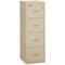 Fireking 12-3/16" W 4 Drawer Fire-Resistant Vertical File Cabinet, Parchment 4R1822-CPA - alternate 1