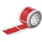 Brady PermaSleeve HX Heat Shrink Double Sided Wire Marking Sleeves, Red, 2 in. Dia x 2 in. W 2HX-2000-2-RD - alternate 1