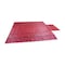Mytee Products 16 ftx27 ft Red Flatbed Truck 15 Oz Superlight Steel Tarp w/4 ft Drop for Trailers SLLT4FT-RED - alternate 3