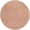 Homeroots 8' Copper And Ivory Round Geometric Washable Indoor Outdoor Area Rug 602355 - alternate 3