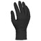 Safety Zone Nitrile Powder Free 7 mil Exam Gloves - Black, Med - Box of 100 GL-N107FM - alternate 1