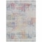 Homeroots 9' X 12' Ivory Orange And Blush Abstract Washable Indoor Outdoor Area Rug 588754 - alternate 2
