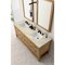 James Martin Vanities Breckenridge 72" Double Vanity, Light Natural Oak, w/ 3 CM Tajnar Eclos Top 330-V72-LNO-3TJR - alternate 4