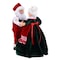 Mr. Christmas Multicolored Really Dancing Santa and Mrs. Musical Animated Decor 12 in. 12449AC - alternate 3