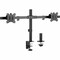 Rocstor ERGOREACH EP17 DUAL MONITOR POLE MOUNT, C-CLAMP & GROMMET-SUPPORTS, TWO 32DISPL Y10N005-B1 - alternate 1