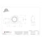Tritan Pillow Block Bearing, Cast Iron, Set Screw Locking, Ball Insert, 2-1/2 in Dia, Alloy Steel UCP213-40 - alternate 2