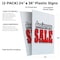 Signmission Anniversary Sale, Plastic Signs Only 24 Inch x 36 Inch, Corrugated Plastic, 2PK CSB-2436-2PACK-Anniversary Sale - alternate 2