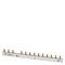 Siemens Pin Busbar, 10mm2 connection: 3p RCCB N-right 1x RCCB 4-pole + 10x MCB 1-pole 5ST3624-4 - alternate 1