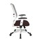 Space Seating Pulsar White Frame Managers Chair, Icon Burgundy 317W-W1C1F2W-227 - alternate 2