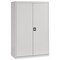 Sandusky Lee Combo Wardrobe Storage Cabinet, 72 in H, 46 in W, 24 in D, Recessed Pull, Keyed, Light Gray EACR462472-05 - alternate 2
