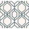 York Wallcoverings Sawgrass Trellis White and Blue Wallpaper TC2634 - alternate 1