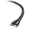 C2G 3ft USB-C Male to Lightning Male Sync and Charging Cable - Black C2G54555 - alternate 1