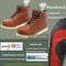 Handpoint Mens Soft Toe Work Boots-Brown Full Grain Leather Construction Boots, KEVLAR, 8 CK302D-8 - alternate 2