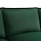 Homeroots 55" Green Fabric Modular USB Sleeper Sofa 568295 - alternate 3