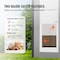 Vevor Dog Door for Sliding Glass Door75 7/8"-80 11/16" Adjustable Height Doggy Door , L-Size CWM03-L - alternate 3