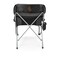 Picnic Time Family Of Brands NCAA Wyoming Cowboys PT-XL Heavy Duty Camping Chair - XL Beach Chair - 400 lb Capacity, Black 793-00-175-694-0 - alternate 1