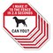 Signmission I Make It to The Fence In 2.8 Secon, 10 inch X 10 inch, Aluminum Metal Signs, 5PK OC-A-5Pack-10-61 - alternate 1