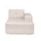 Deko Living 3 Piece Beige Compressed Foam Sectional Sofa Lounger and Table Set CIF50218 - alternate 5